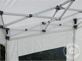 Tente pliante FleXtents PRO Trapezo 3x6m Blanc, avec 4 cotés