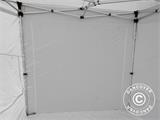 Pop up gazebo FleXtents PRO Trapezo 3x3 m White, incl. 4 sidewalls