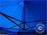 Tente pliante FleXtents Basic v.2, 3x3m Bleu, avec 4 cotés