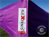 Carpa plegable FleXtents PRO 3x6m Morado