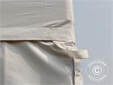 Pop up gazebo FleXtents® PRO 2x2 m, PVC, Work tent, Flame retardant, incl. 4 sidewalls