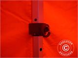 Carpa plegable FleXtents PRO 2x2m Rojo, incl. 4 lados