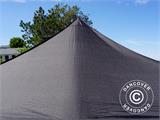 Tente pliante FleXtents Basic v.3, 4x4m Noir, avec 4 cotés