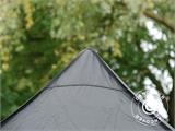 Pop up gazebo FleXtents Xtreme 50 3x3 m Black, incl. 4 sidewalls