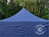 Tente Pliante FleXtents PRO 3x6m Bleu foncé, avec 6 cotés