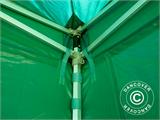 Pop up gazebo FleXtents PRO 4x6 m Green, incl. 8 sidewalls