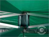 Pop up gazebo FleXtents PRO 4x4 m Green, incl. 4 sidewalls