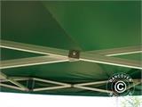 Tente pliante FleXtents PRO 3x3m Vert, avec 4 cotés