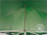 Pop up gazebo FleXtents PRO 4x4 m Green, incl. 4 sidewalls