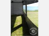 Pop up gazebo FleXtents PRO 3x6 m Grey, incl. 6 sidewalls