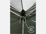 Tente pliante FleXtents Xtreme 50 4x4m Gris, avec 4 cotés