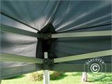 Tente Pliante FleXtents PRO 3x6m Gris, avec 6 cotés