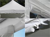 Pop up gazebo FleXtents Steel 4x6 m White, incl. 4 sidewalls