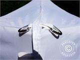 Pop up gazebo FleXtents PRO "Wave" 3x3 m White, incl. 4 sidewalls