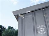 Garage métallique 3,38x5,76x2,43m ProShed®, Anthracite