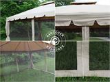 Gazebo Osiris 3x3 m, Dark beige