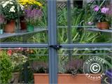 Orangery polycarbonate OASIS, Hexagonal 3.91 m², Palram/Canopia, 2.13x2.47x2.67 m, Anthracite