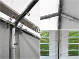 Marquee Original 4x10 m PVC, White