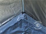 Storage tent PRO 2x2x2 m PE, with ground cover, Grey