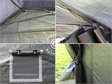 Tente Abri Garage PRO 3,3x6x2,4m PE, Gris