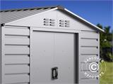 Garden shed 2.13x1.27x1.90 m ProShed®, Aluminium Grey