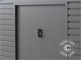 Garden shed 3.4x3.82x2.05 m ProShed®, Aluminium Grey