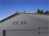 Abri de jardin 3,4x3,82x2,05m ProShed®, Anthracite