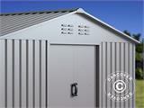 Garden Shed 2.77x3.19x1.92 m ProShed®, Aluminium Grey