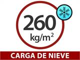 Invernadero de policarbonato Strong NOVA 12m², 3x4m, Plateado