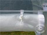 Polytunnel greenhouse, 2.4x2.4x2 m, PE, 5.7 m², Transparent