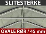 Garasjetelt PRO 3,6x7,2x2,68m PVC, Grå