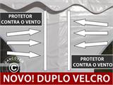Tenda para festas Original 5x10m PVC, "Arched", Branco Tenda para festas Original 5x10m PVC, "Arched", Branco
