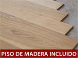 Caseta de madera, Bertilo Sylt 3, 1,8x2,38x2,25m