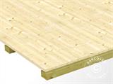 Suelo de madera para Modularo casetas, 9m², Natural