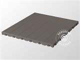 Plastic flooring Basic, Piastrella, Grey, 1.44  m² (9 pcs.)