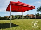 Tenda Dobrável FleXtents PRO 3x3m Vermelho