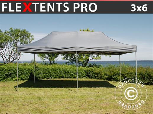 Faltzelt FleXtents PRO 3x6m Grau