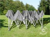 Gazebo pieghevole FleXtents PRO 3x6m Grigio