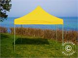 Carpa plegable FleXtents PRO 3x3m Amarillo