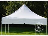 Carpa plegable FleXtents PRO "Peaked" 3x3m Blanco