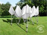 Vouwtent/Easy up tent FleXtents PRO "Peaked" 3x3m Wit