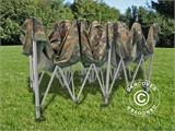 Vouwtent/Easy up tent FleXtents PRO 3x6m Camouflage/Militair