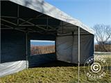 Vouwtent/Easy up tent FleXtents PRO 3x6m Grijs, inkl. 6 Zijwanden
