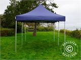 Gazebo pieghevole FleXtents PRO 3x6m Blu scuro