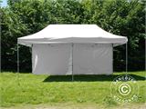 Tente Pliante FleXtents PRO 3x6m Blanc, avec 6 cotés