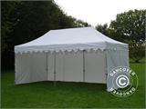 Snabbtält FleXtents PRO "Morocco" 3x6m Vit, inkl. 6 sidor