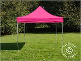 Vouwtent/Easy up tent FleXtents Xtreme 50 3x3m Roze