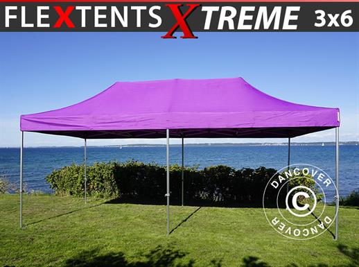 Tenda Dobrável FleXtents Xtreme 50 3x6m Roxo