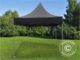 Gazebo pieghevole FleXtents PRO Peak Pagoda 3x3m Nero