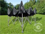 Carpa plegable FleXtents PRO Peak Pagoda 3x3m Negro